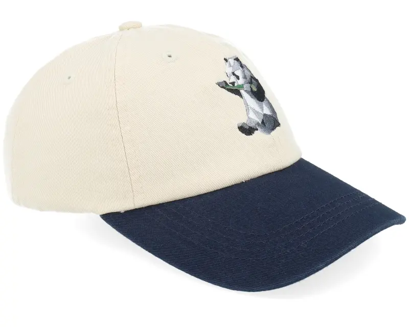 Kiddo Cap Kids Paper Panda Stone/Navy Washed Dad Cap online