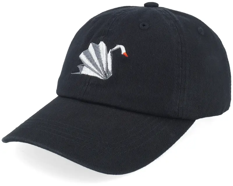Kiddo Cap Kids Paper Swan Black Washed Dad Cap online