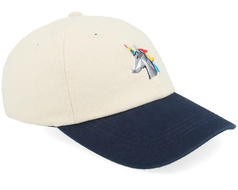 Kiddo Cap Kids Paper Unicorn Head Stone/Navy Washed Dad Cap online