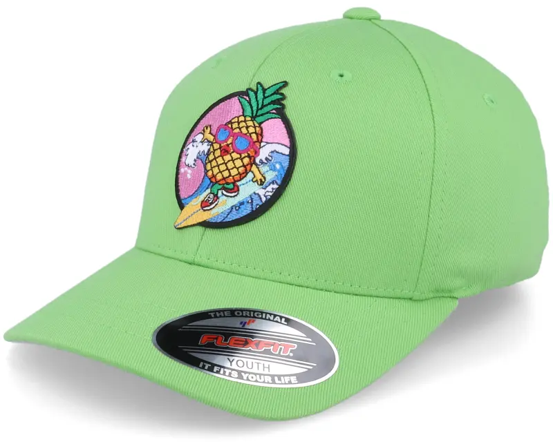 Kiddo Cap Kids Pineapple Surfer Summer Green Flexfit online