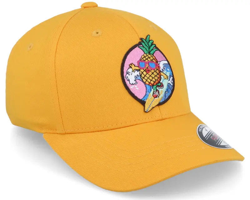 Kiddo Cap Kids Pineapple Surfer Summer Yellow Flexfit online