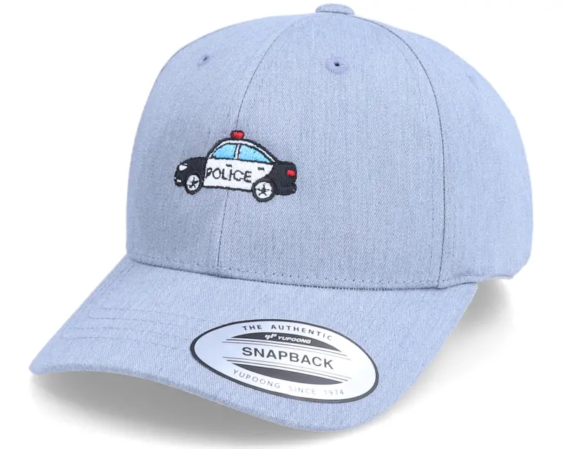 Kiddo Cap Kids Police Car Heather Grey Adjustable online