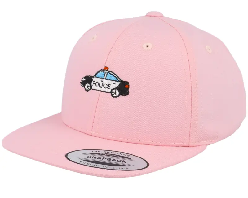 Kiddo Cap Kids Police Car Pink Snapback online