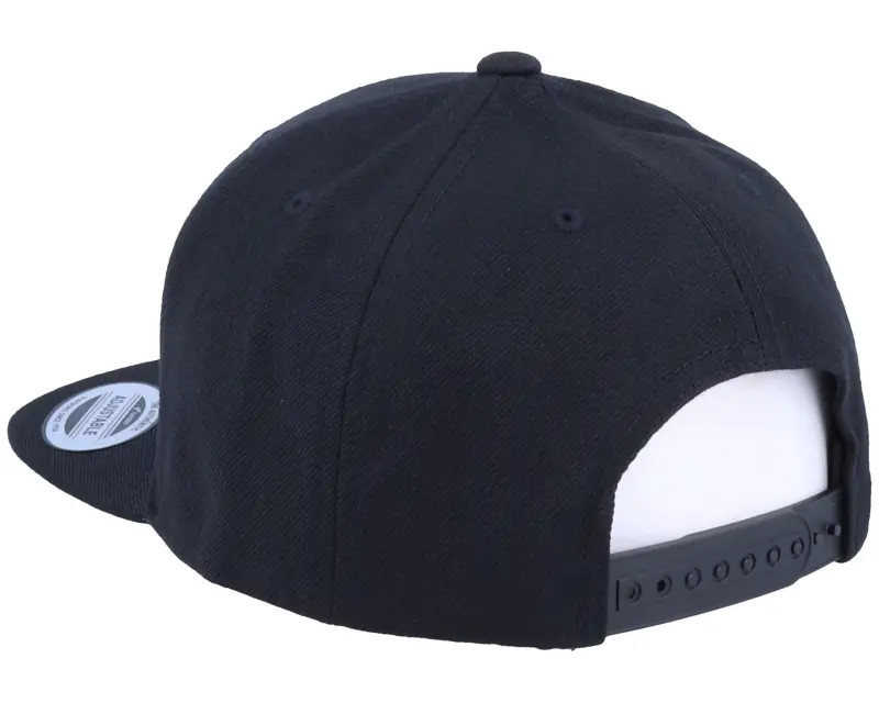 Kiddo Cap Kids Q Letter 3D Black Snapback online
