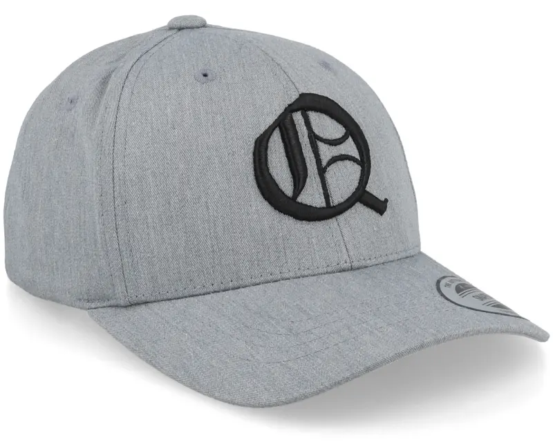 Kiddo Cap Kids Q Letter 3d Heather Grey Adjustable online
