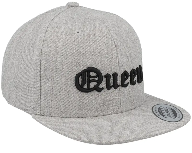 Kiddo Cap Kids Queen Old English 3d Heather Grey Snapback online