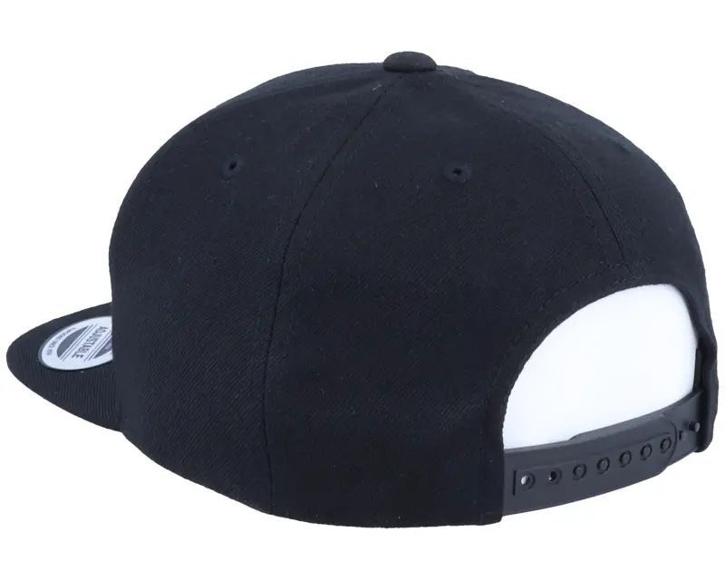 Kiddo Cap Kids R Letter 3D Black Snapback online