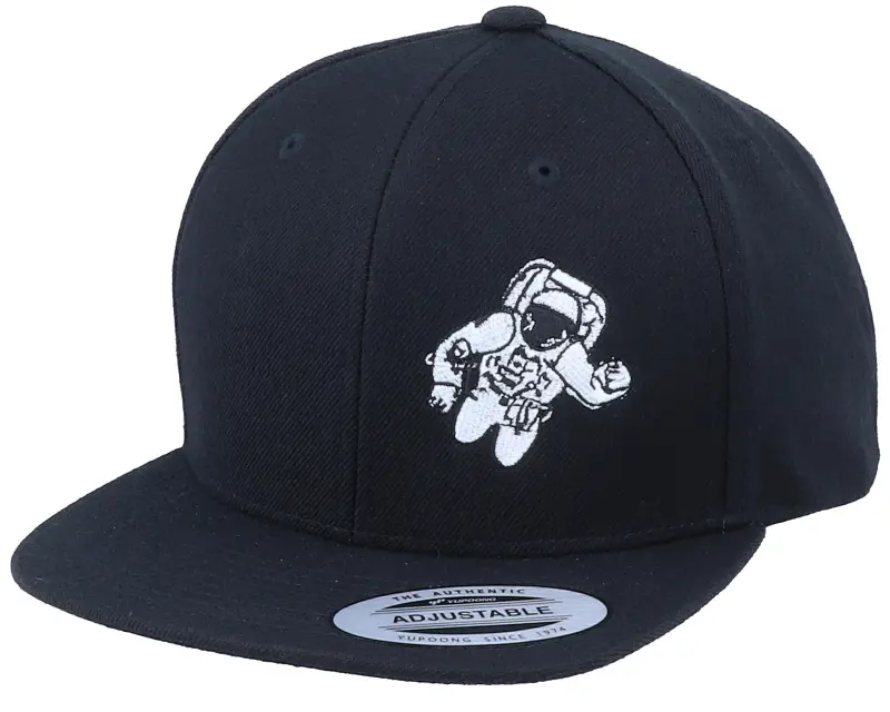 Kiddo Cap Kids Real Astronaut Black Snapback online