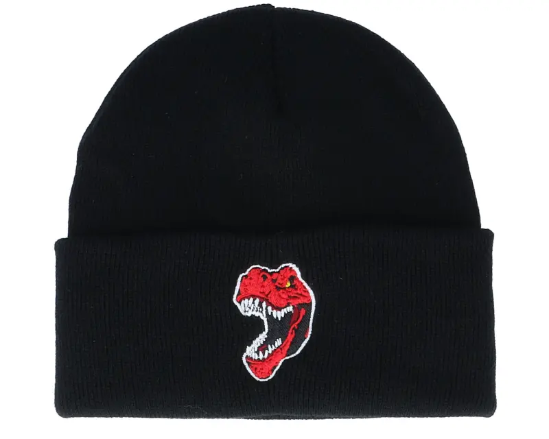 Kiddo Cap Kids Red Angry Dinosaur Black Cuff online