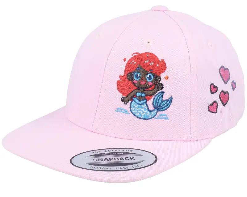 Kiddo Cap Kids Red Hair Mermaid Pink Snapback online