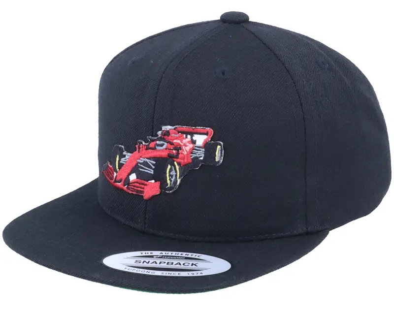 Kiddo Cap Kids Red Racing Car Black Snapback online