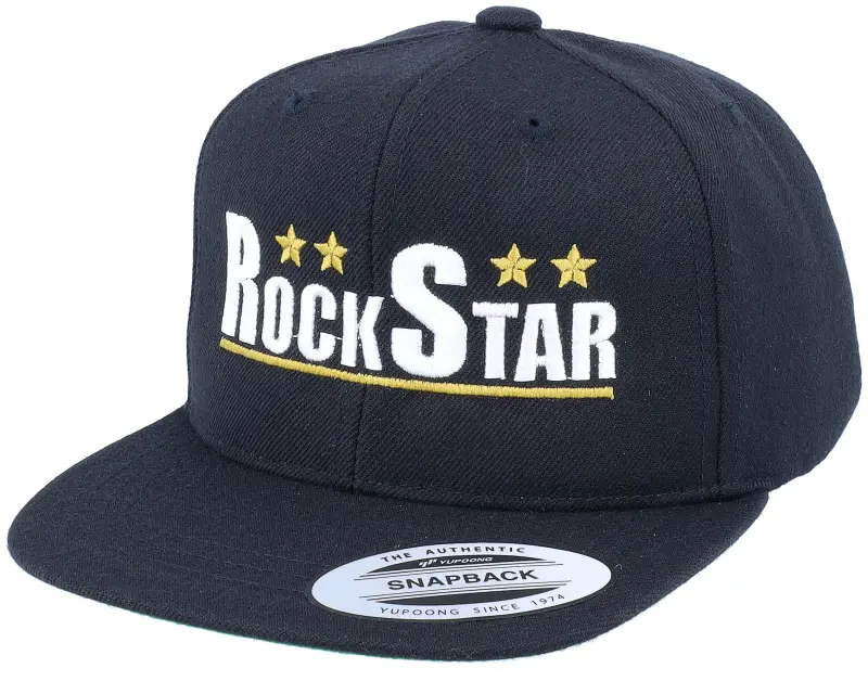 Kiddo Cap Kids Rock Star Black Snapback online