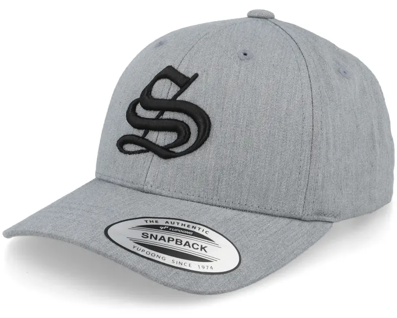 Kiddo Cap Kids S Letter 3d Heather Grey Adjustable online