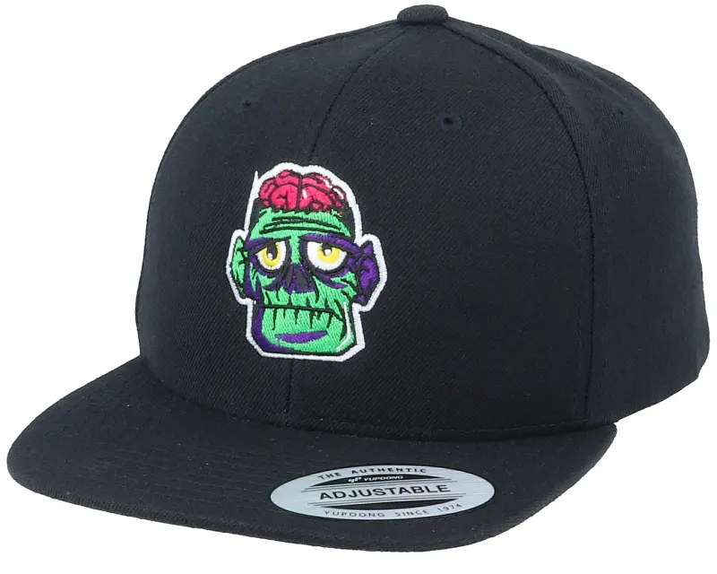 Kiddo Cap Kids Sad Zombie Brains Black Snapback online