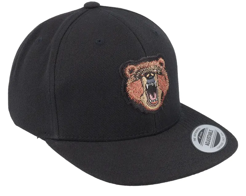 Kiddo Cap Kids Savage Bear Chenille Black Snapback online