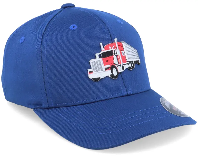 Kiddo Cap Kids Semi Truck Trailer Royal Blue Flexfit online