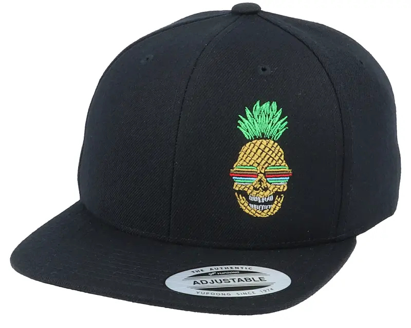Kiddo Cap Kids Shady Pineapple Skull Black Snapback online