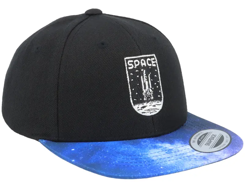 Kiddo Cap Kids Space Rocket Logo Black/Space Snapback online