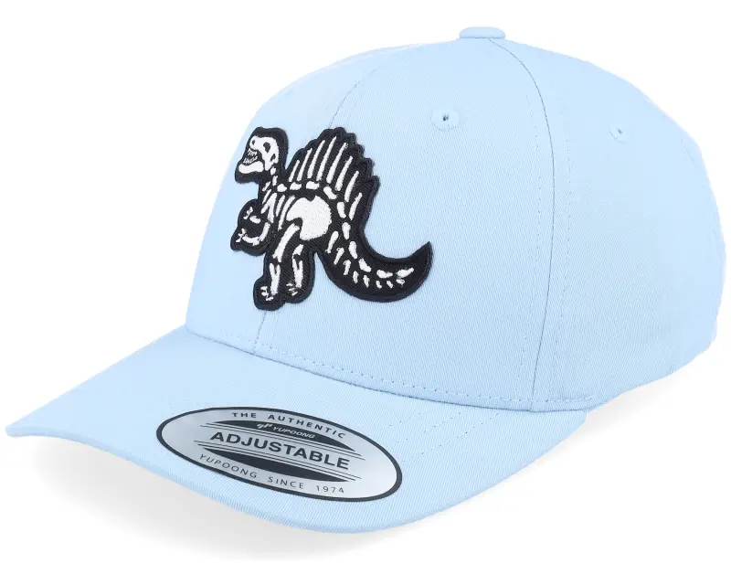 Kiddo Cap Kids Spinosaurus Skeleton Patch Carolina Blue Adjustable online