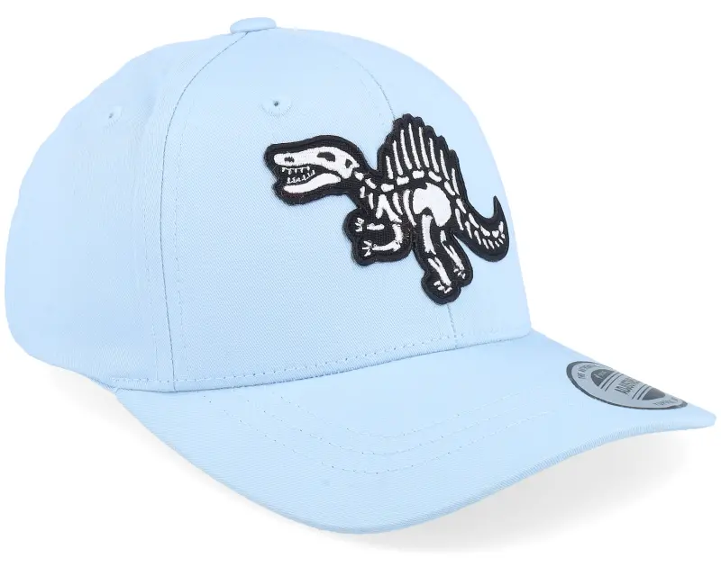 Kiddo Cap Kids Spinosaurus Skeleton Patch Carolina Blue Adjustable online