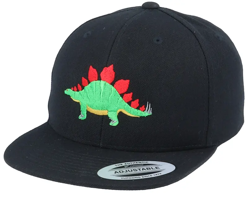 Kiddo Cap Kids Stegosaurus Black Snapback online