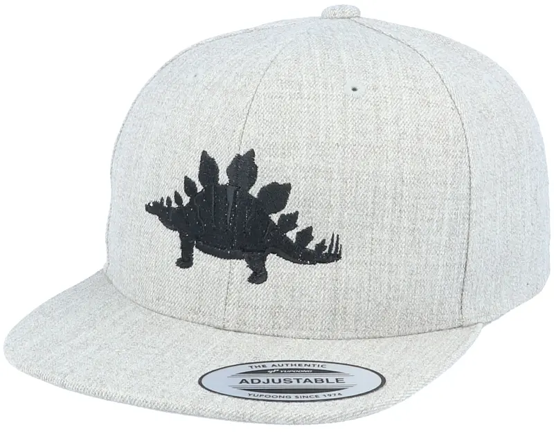 Kiddo Cap Kids Stegosaurus Heather Grey Snapback online