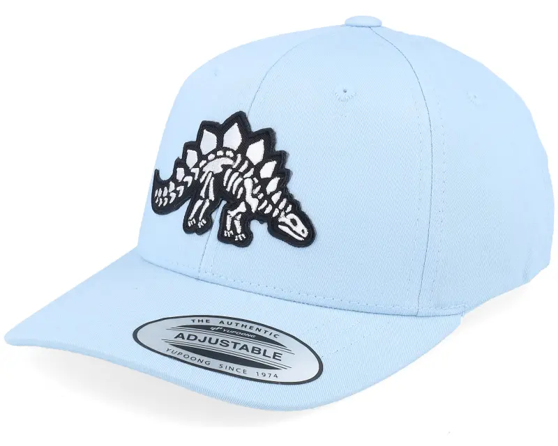 Kiddo Cap Kids Stegosaurus Skeleton Patch Carolina Blue Adjustable online