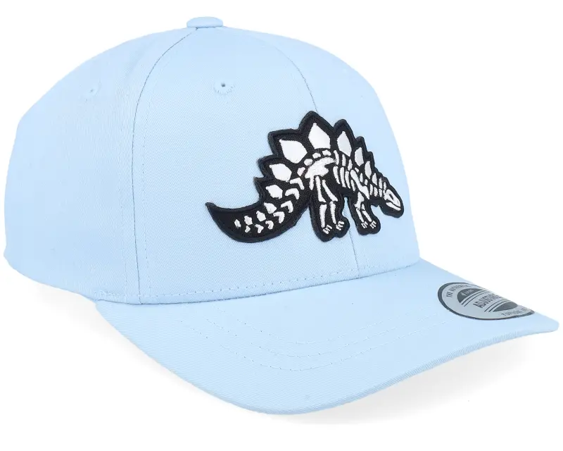 Kiddo Cap Kids Stegosaurus Skeleton Patch Carolina Blue Adjustable online