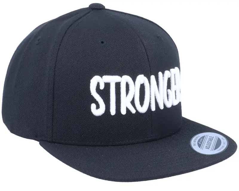 Kiddo Cap Kids Stronger 3D Black Snapback online