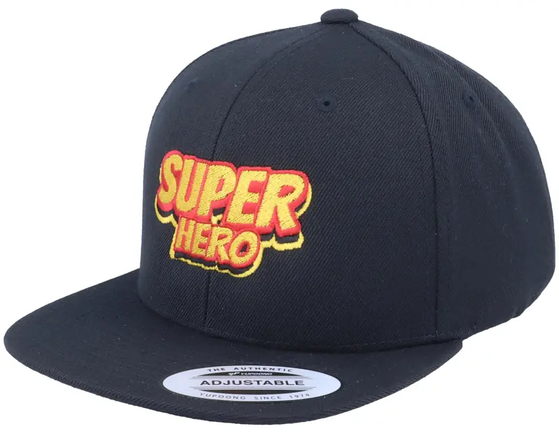 Kiddo Cap Kids Superheroes Black Snapback online