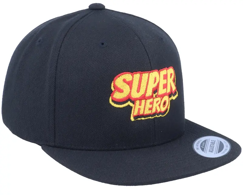 Kiddo Cap Kids Superheroes Black Snapback online