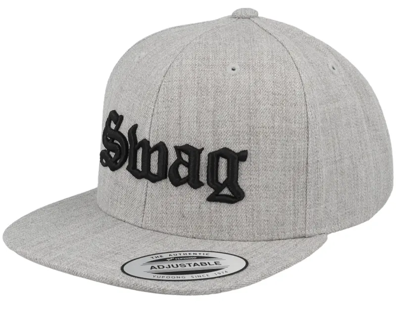 Kiddo Cap Kids Swag Old English 3d Heather Grey Snapback online