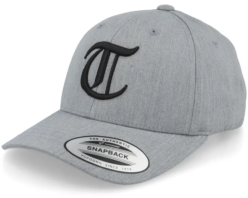 Kiddo Cap Kids T Letter 3d Heather Grey Adjustable online