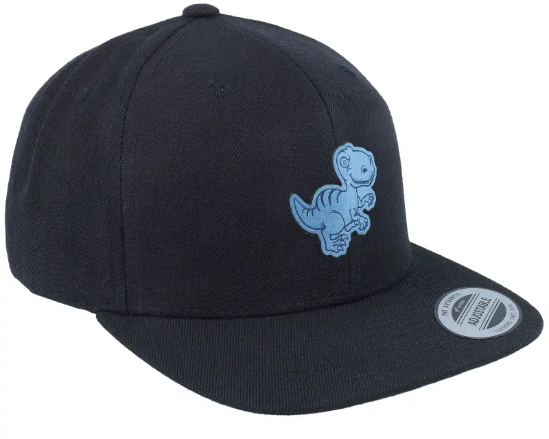 Kiddo Cap Kids T-rex Blue Patch Black/Black Snapback online