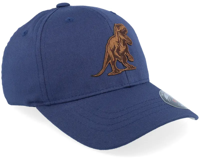 Kiddo Cap Kids T-rex Dino Brown Patch Navy Flexfit online