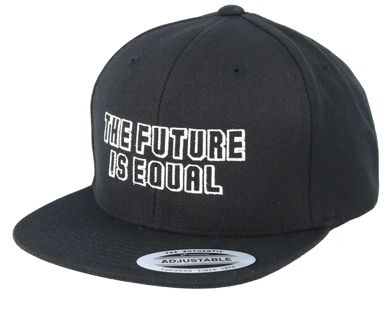 Kiddo Cap Kids The Future Is Equal Black Snapback online