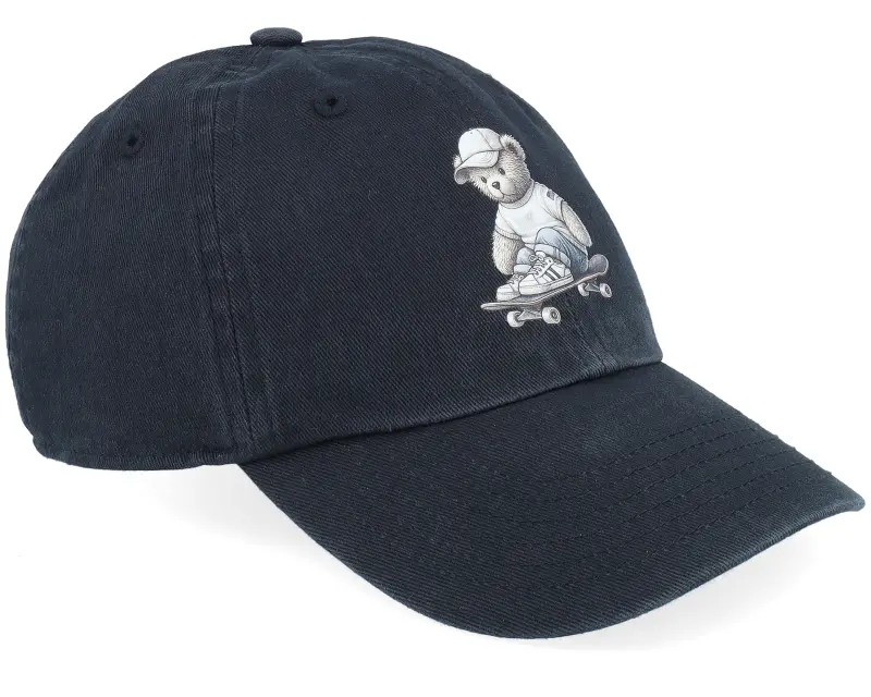 Kiddo Cap Kids Toddler Skater Teddy 320 Black Dad Cap online
