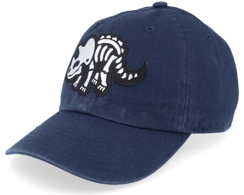 Kiddo Cap Kids Triceratops Skeleton Patch Navy Dad Cap online