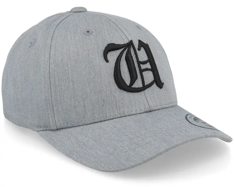 Kiddo Cap Kids U Letter 3d Heather Grey Adjustable online