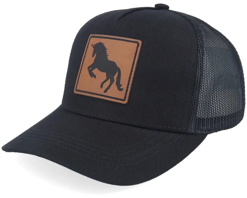 Kiddo Cap Kids Unicorn Engraved Box Patch Black Trucker online