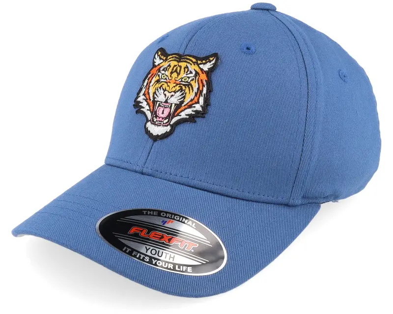 Kiddo Cap Kids Vicious Tiger Slate Blue Flexfit online