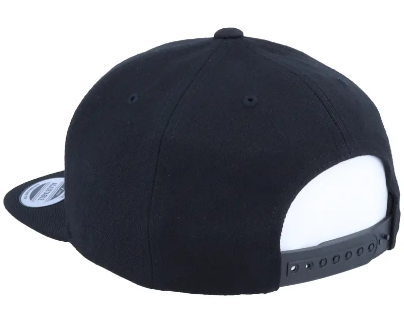 Kiddo Cap Kids W Letter 3D Black Snapback online