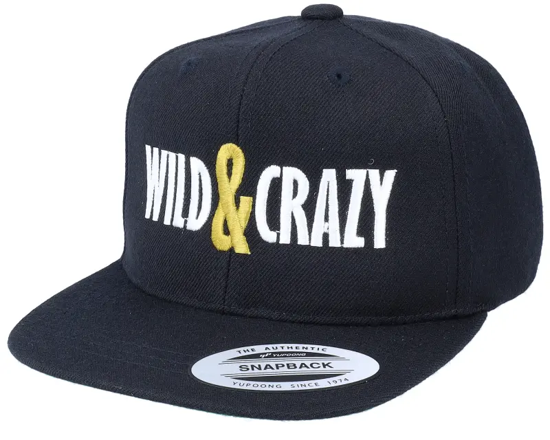 Kiddo Cap Kids Wild And Crazy Black Snapback online