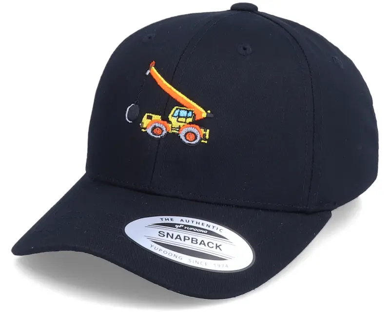 Kiddo Cap Kids Wrecking Truck Black Adjustable online