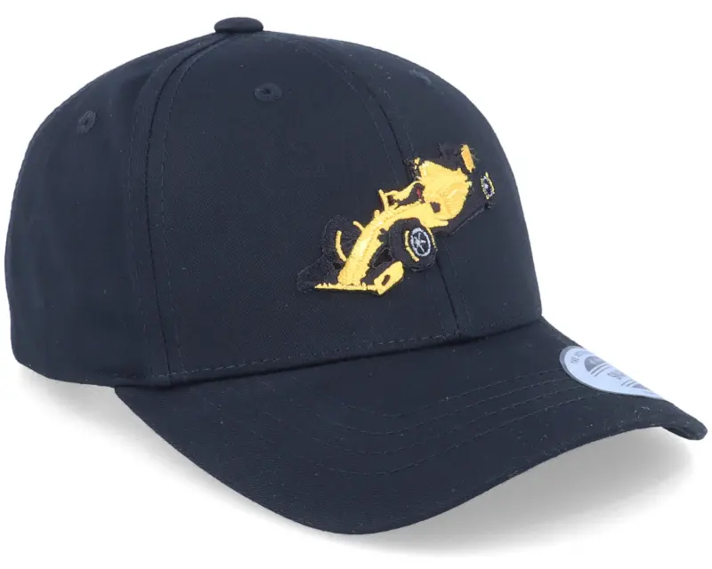 Kiddo Cap Kids Yellow Racing Car Black Adjustable online