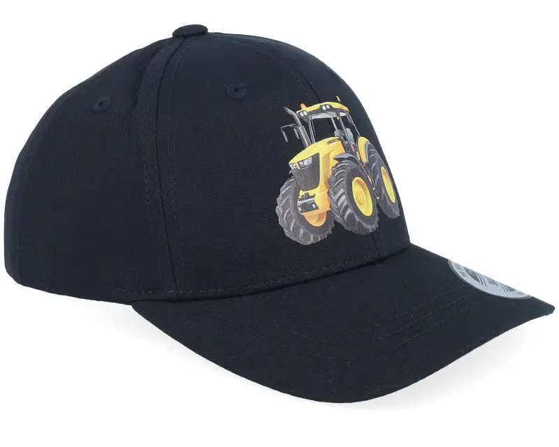 Kiddo Cap Kids Yellow Tractor Print Black Adjustable online