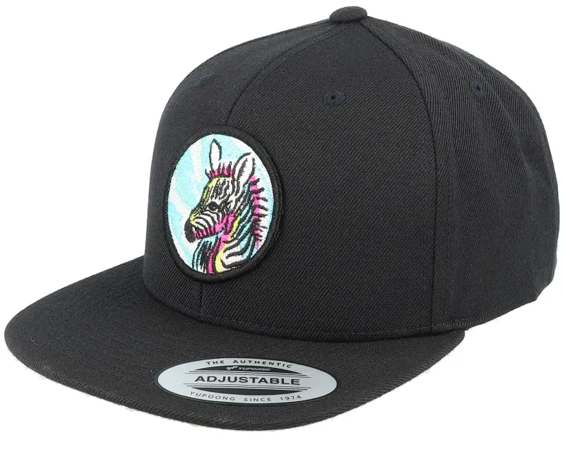 Kiddo Cap Kids Zebra Black Snapback online