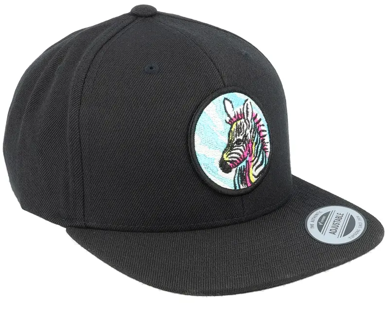 Kiddo Cap Kids Zebra Black Snapback online