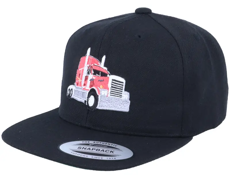 Kiddo Cap Semi Truck Black Snapback online