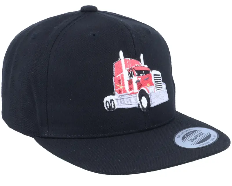 Kiddo Cap Semi Truck Black Snapback online